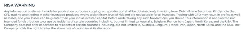 Restricted Regions