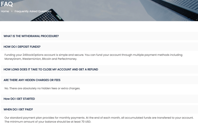 Deposit and Withdrawal Methods