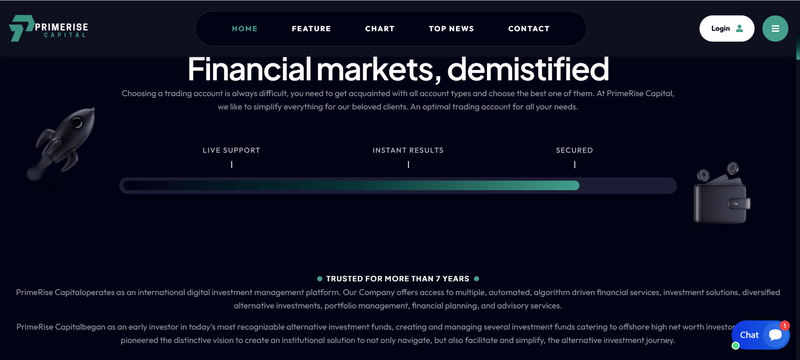 Platform's self-introduction