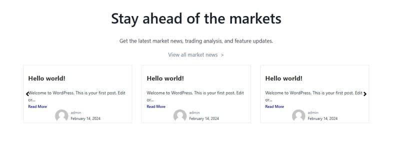 Other issues with the website
