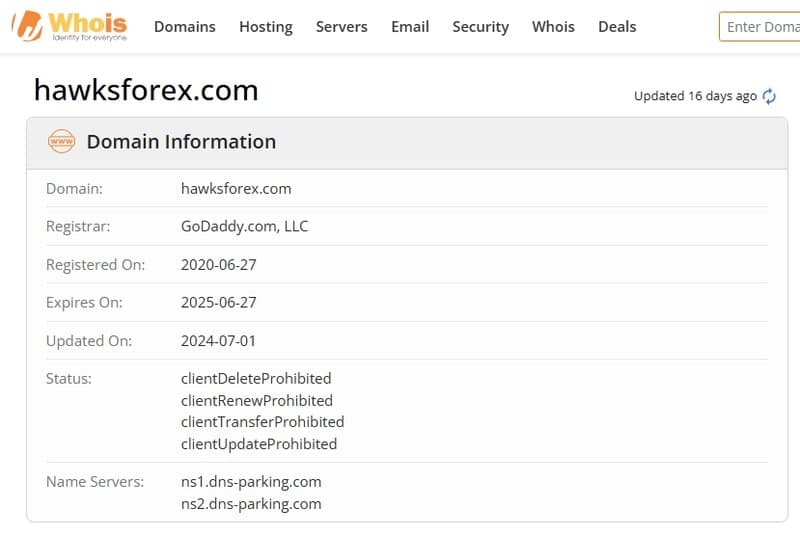 Website registration time