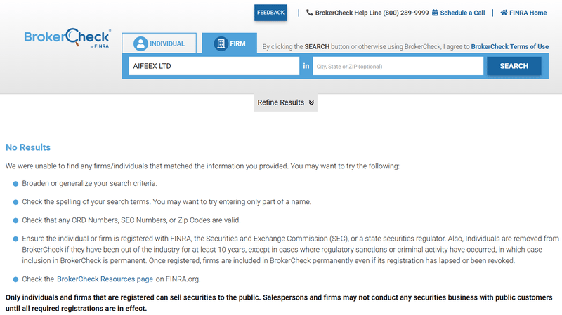 United States Financial Industry Regulatory Authority（FINRA）