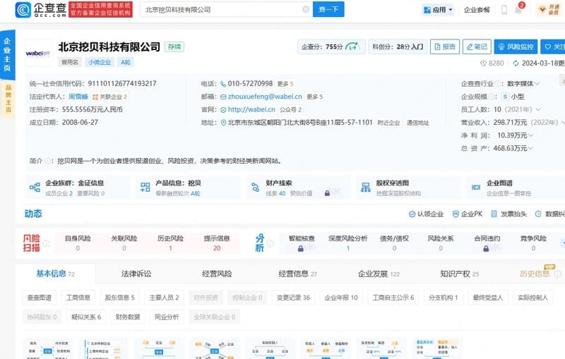 Wabei Media Enterprise Check