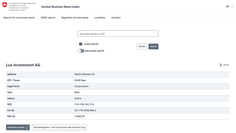 Platform 'View Registration' Redirect Page