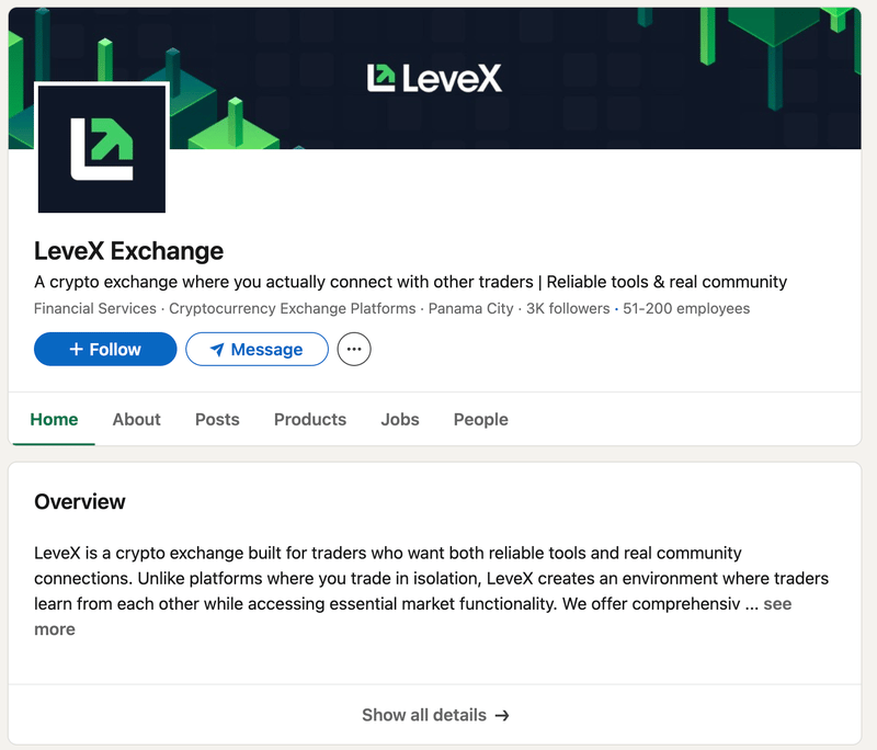 Información de Redes Sociales en LinkedIn