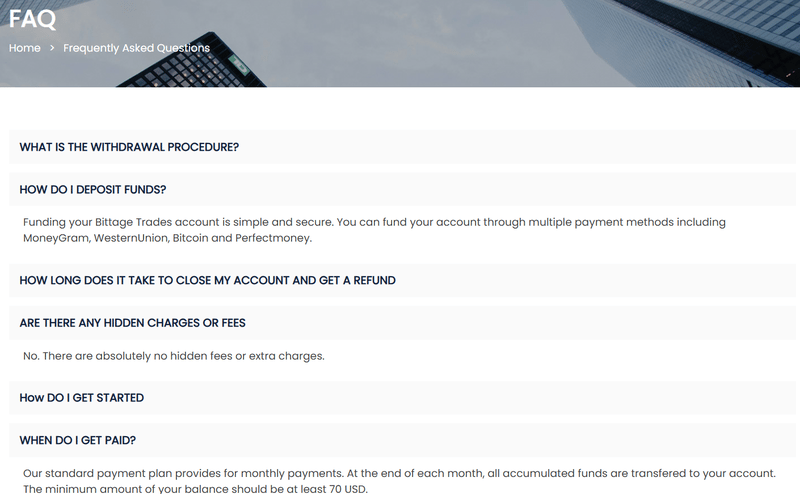 Funding methods
