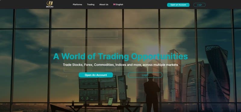 Bovei Financial Limited Official Website