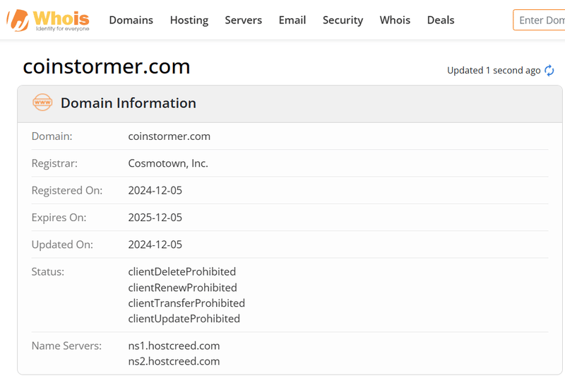 Coinstormer