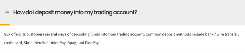 Deposits and Withdrawals