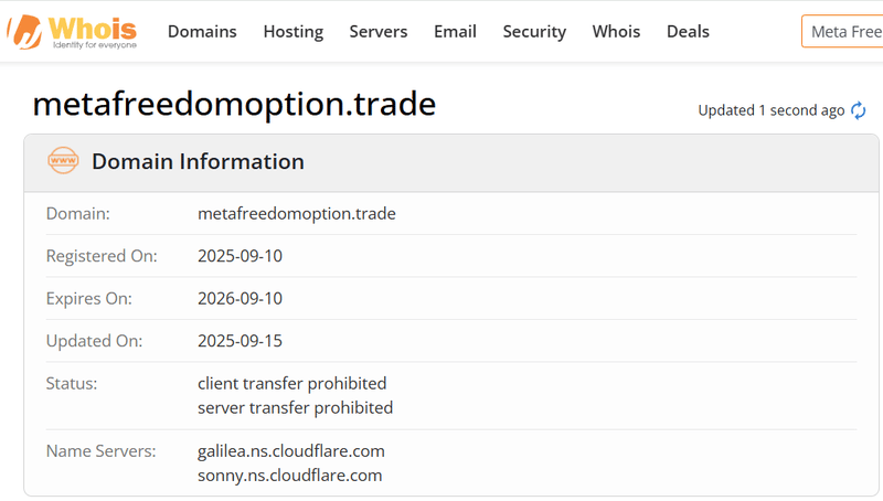 Whois Query Result