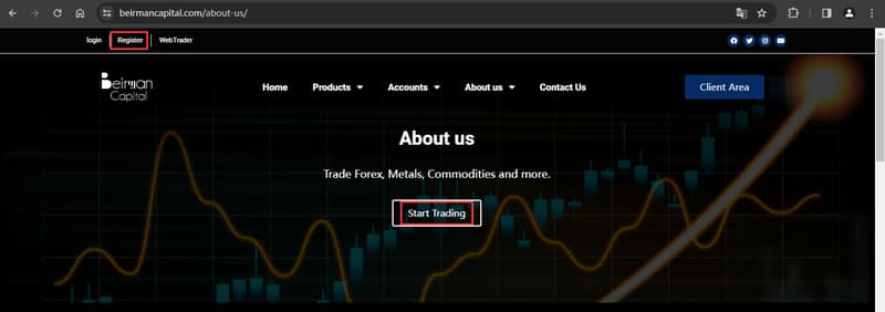 Информация о регистрации аккаунта на сайте 1