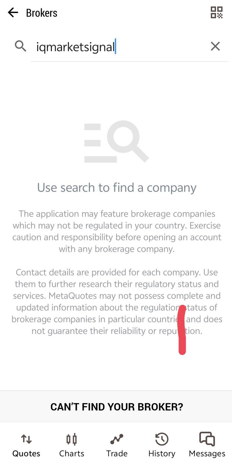 MT5 Query Result