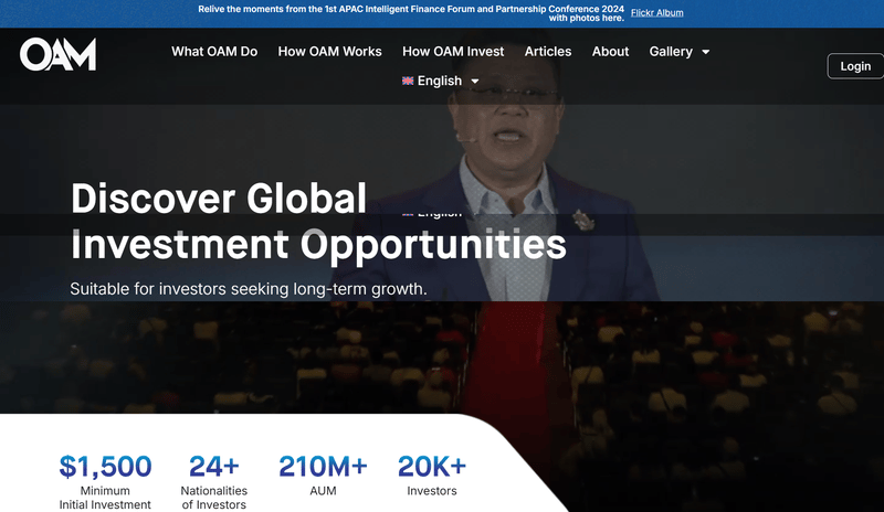 Website homepage