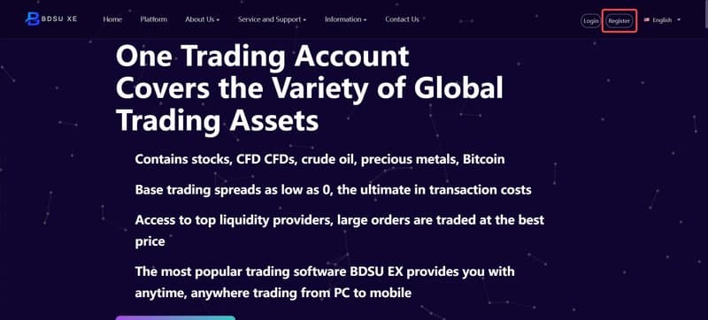 BDSU EX's Account Opening
