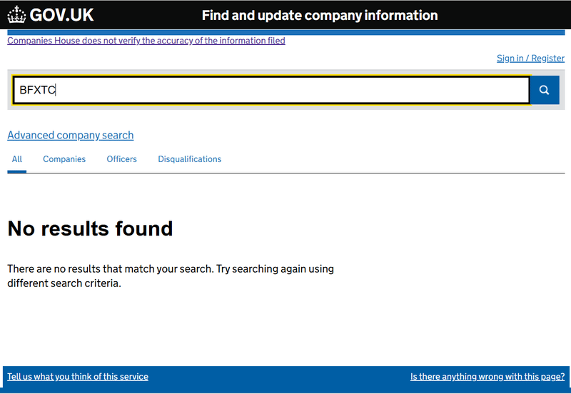 ผลการค้นหา Companies House
