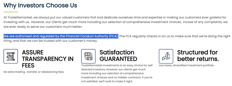 Claimed financial regulation