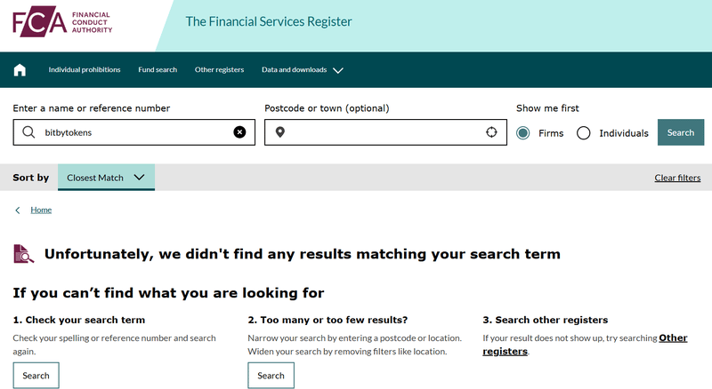 UK Financial Conduct Authority (FCA)