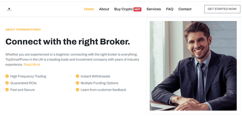 Intro of the Website