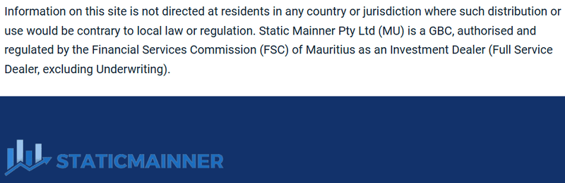 Static Mainner