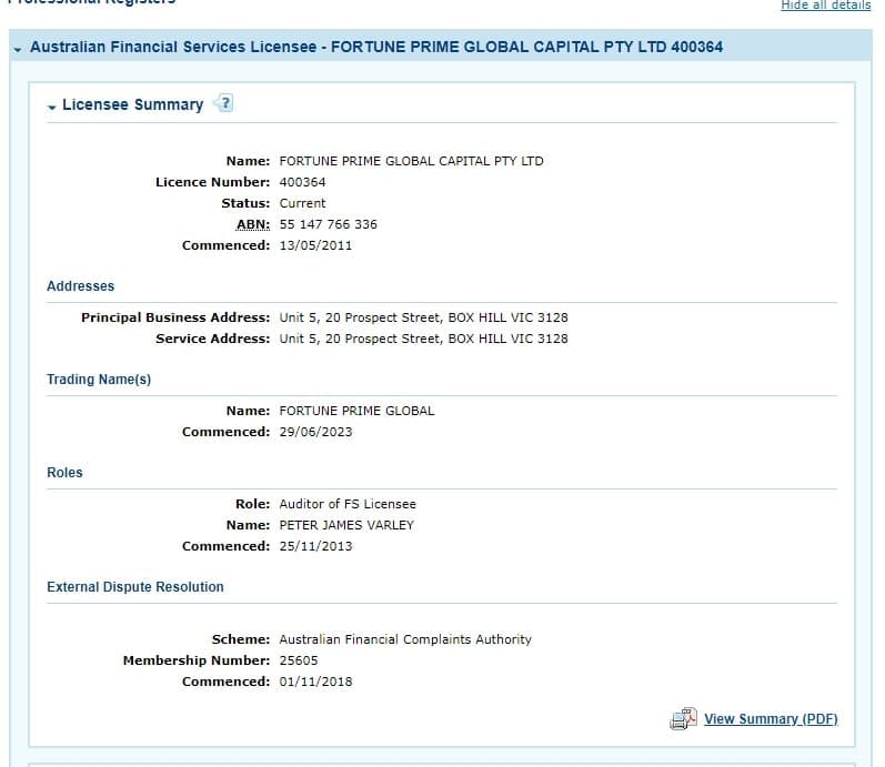 FPG ASIC Query