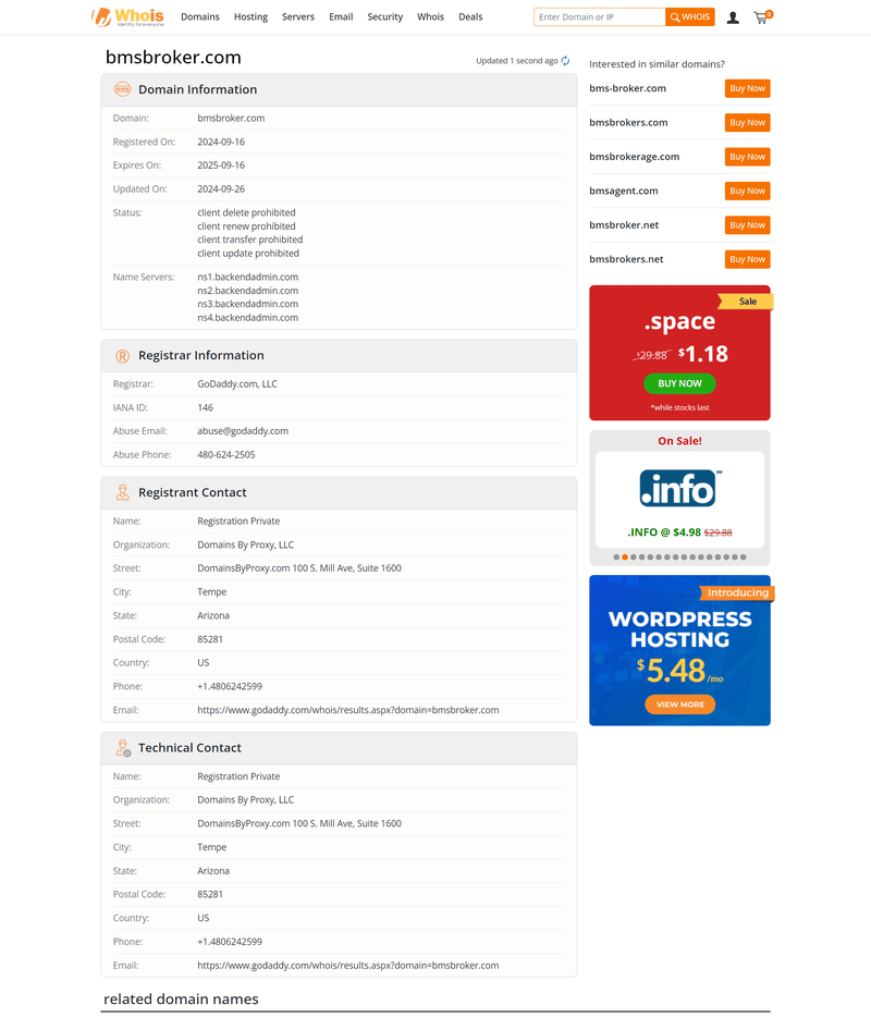 whois