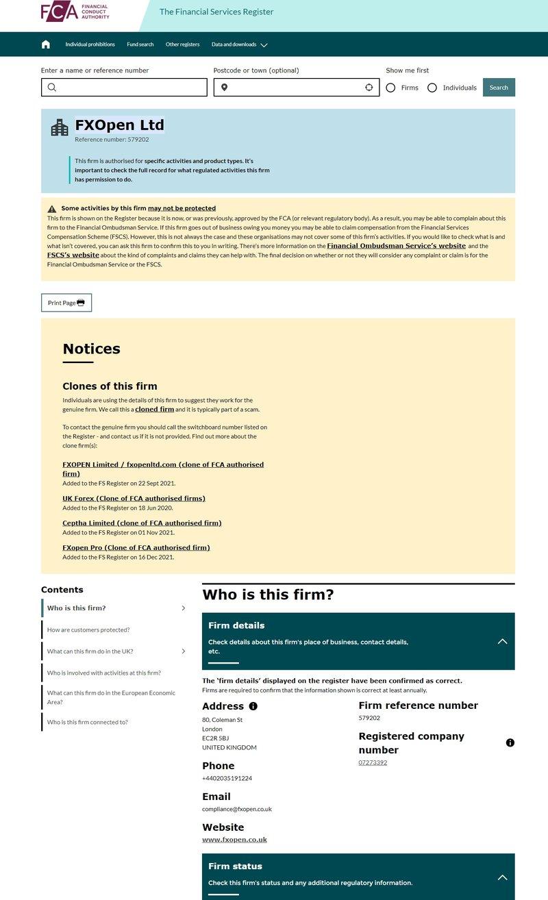 FCA Regulation Inquiry