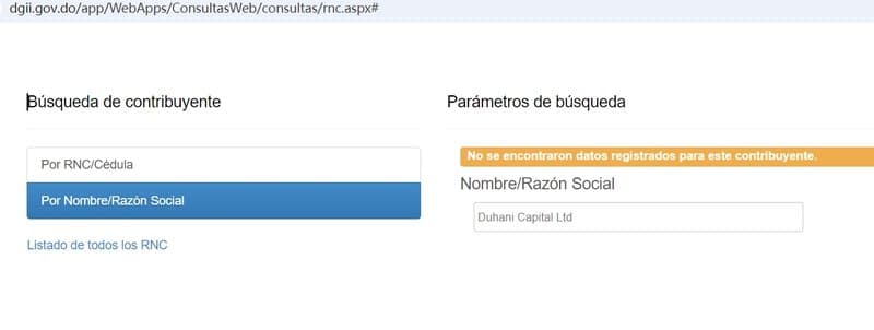 Duhani Capital的企业背景