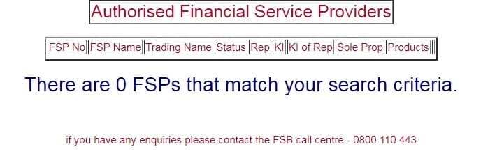 South African Financial Sector Conduct Authority (FSCA)