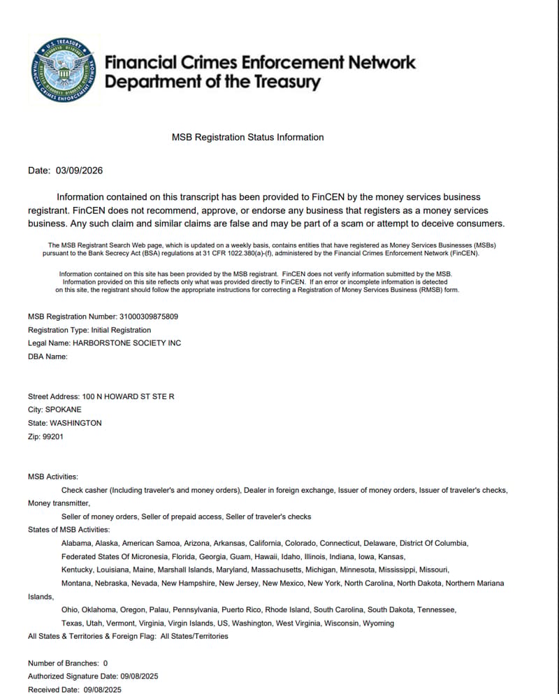 Regulatory Information and Compliance