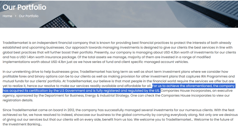 Claimed financial regulation