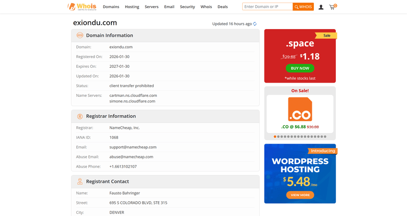 whois