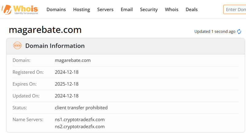 ผลการค้นหาจาก Whois