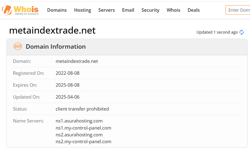 Whois Query Result