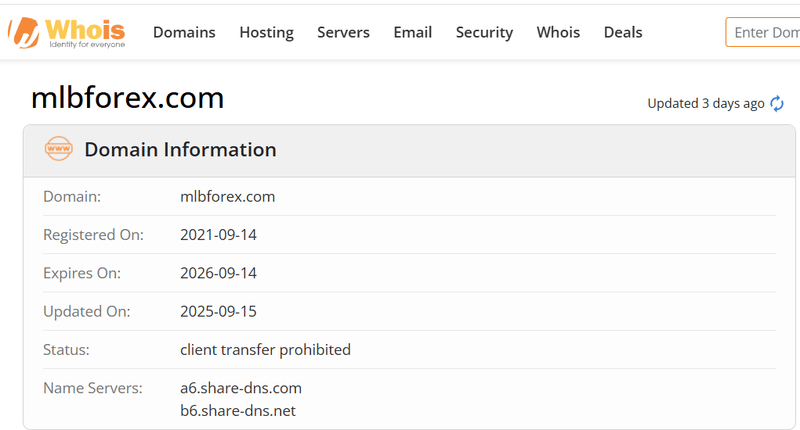 Whois Query Result