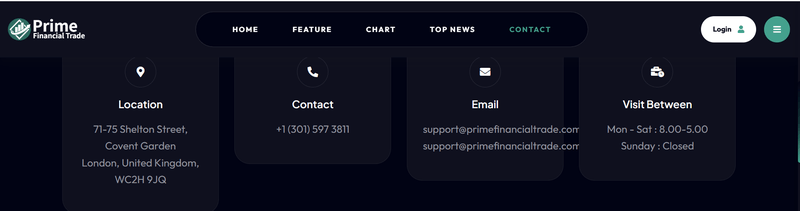 Claimed company address