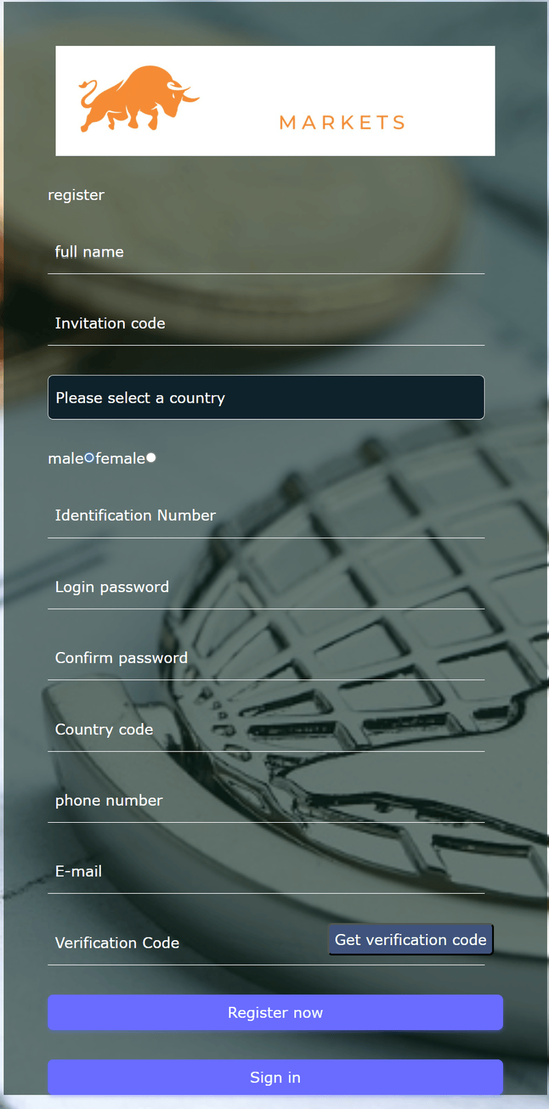 Registration Form