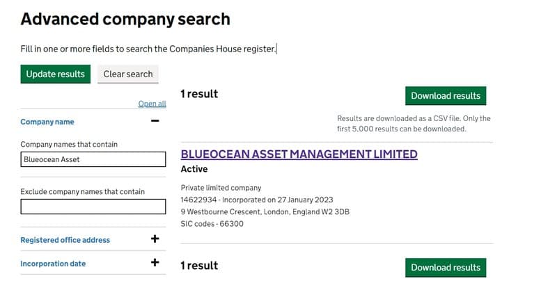 Background of Blueocean Asset 2