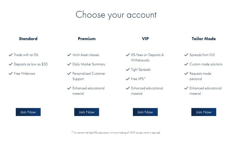 Account Types