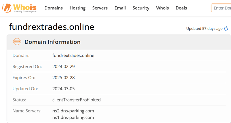 ผลการค้นหา Whois