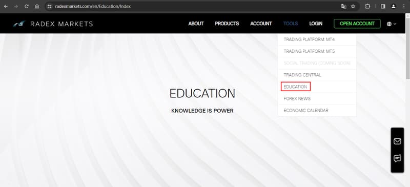 Información sobre otros servicios mostrada en el sitio web 2