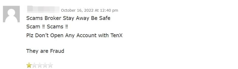 TenX Prime的客诉6