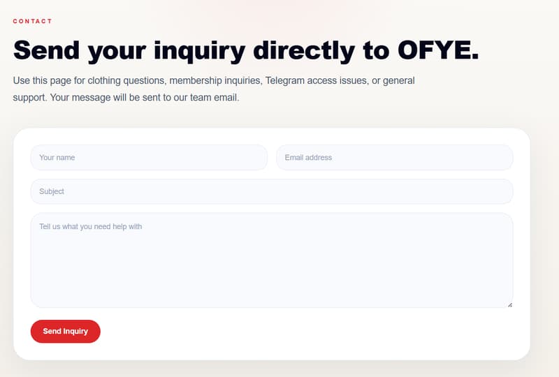 Contact Information