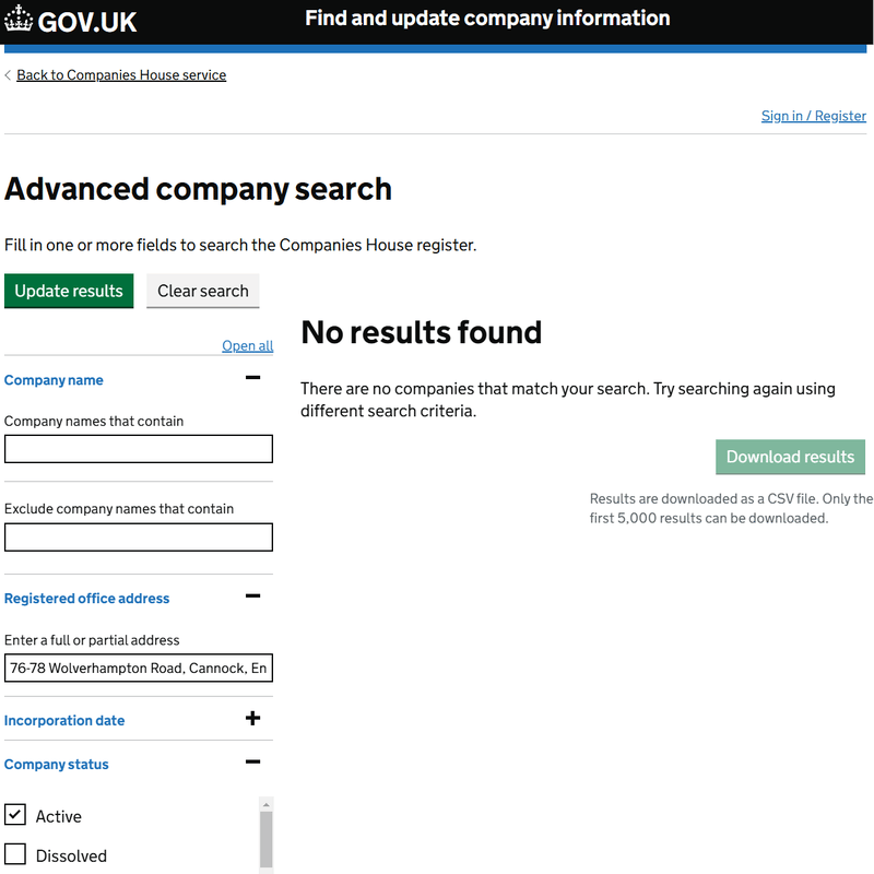 UK Companies House
