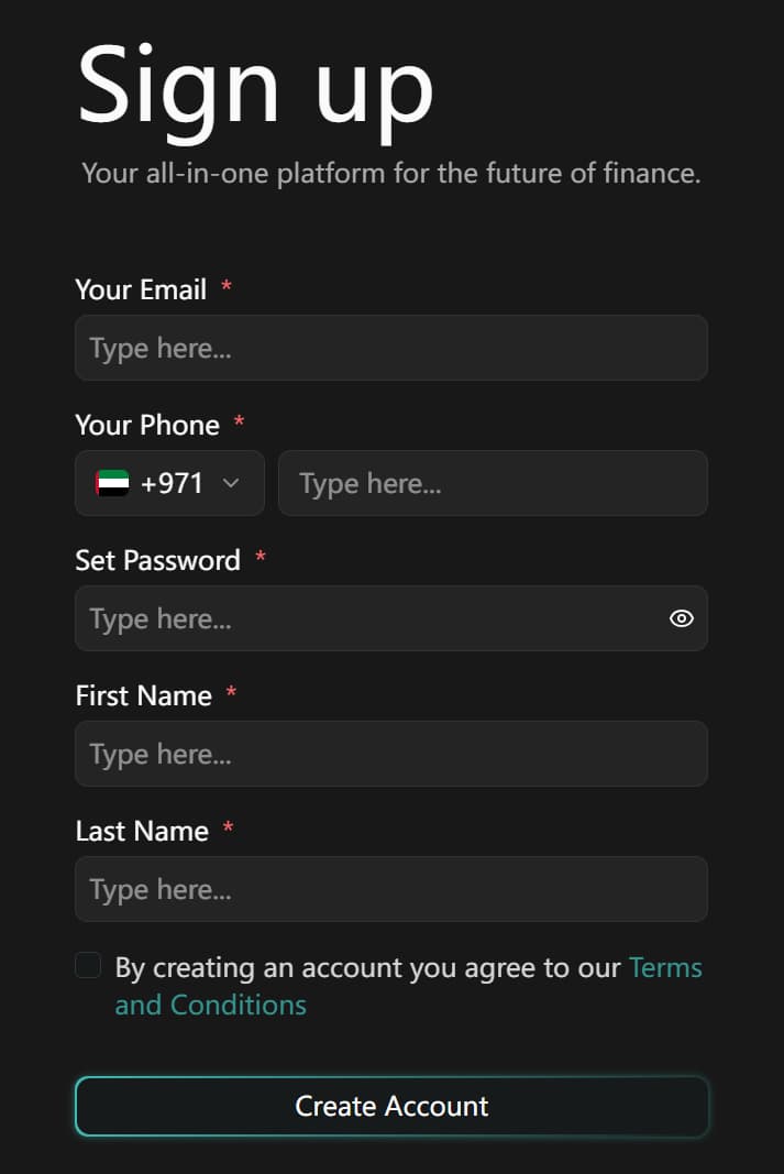Registration Form Information