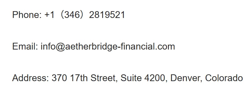 Contact & Address Information