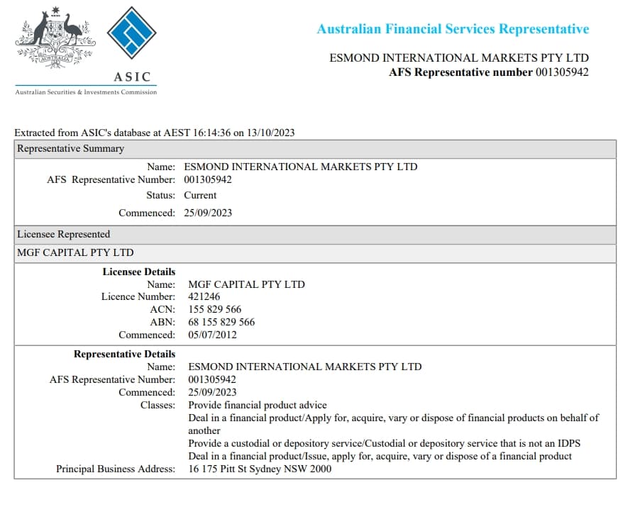 澳大利亚证券和投资委员会（ASIC）