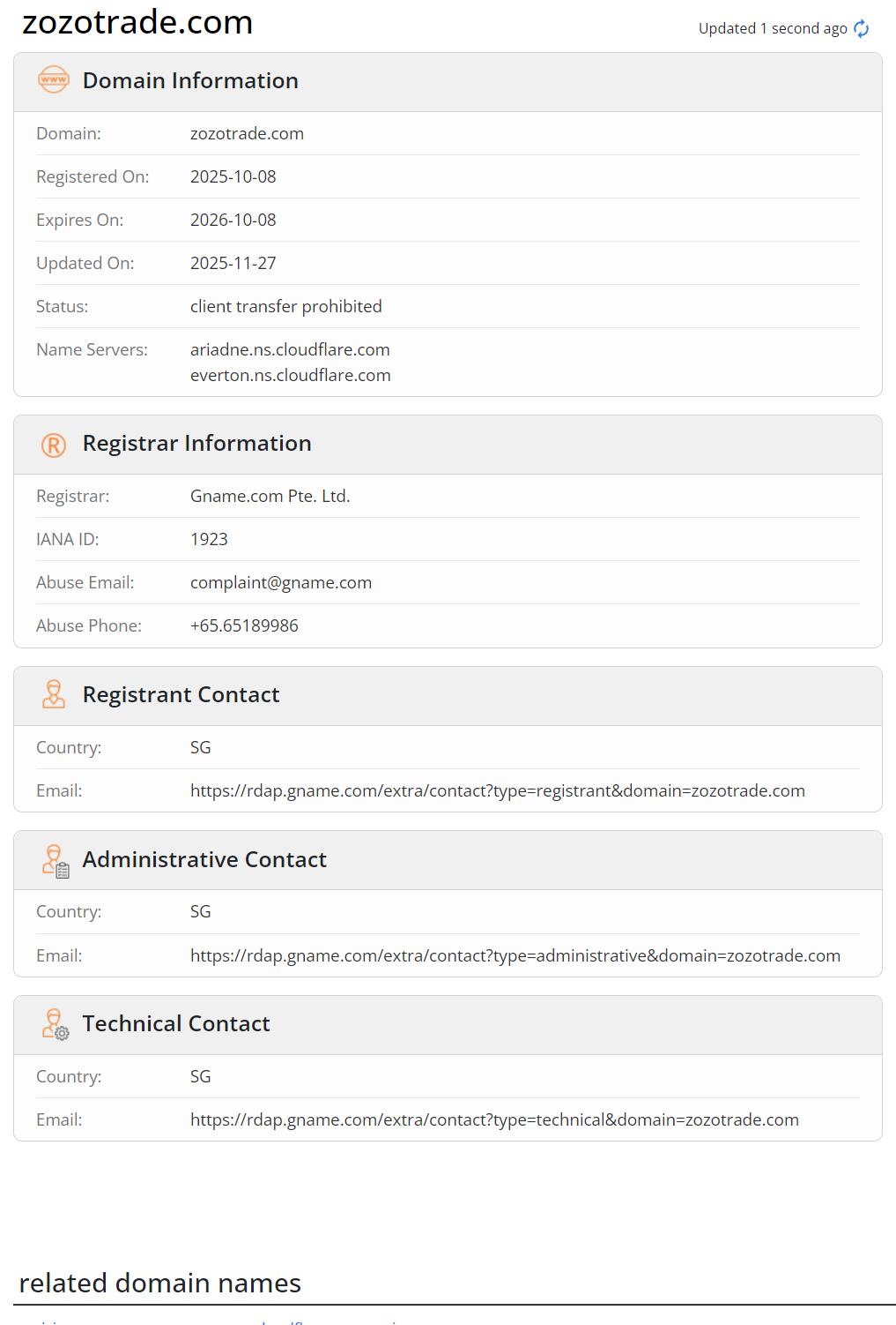 whois