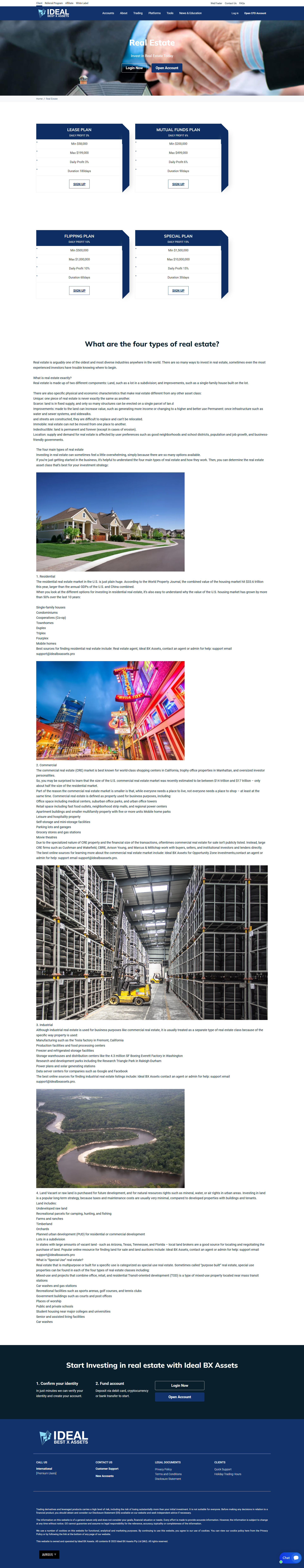 Ideal BX Assets Official Website