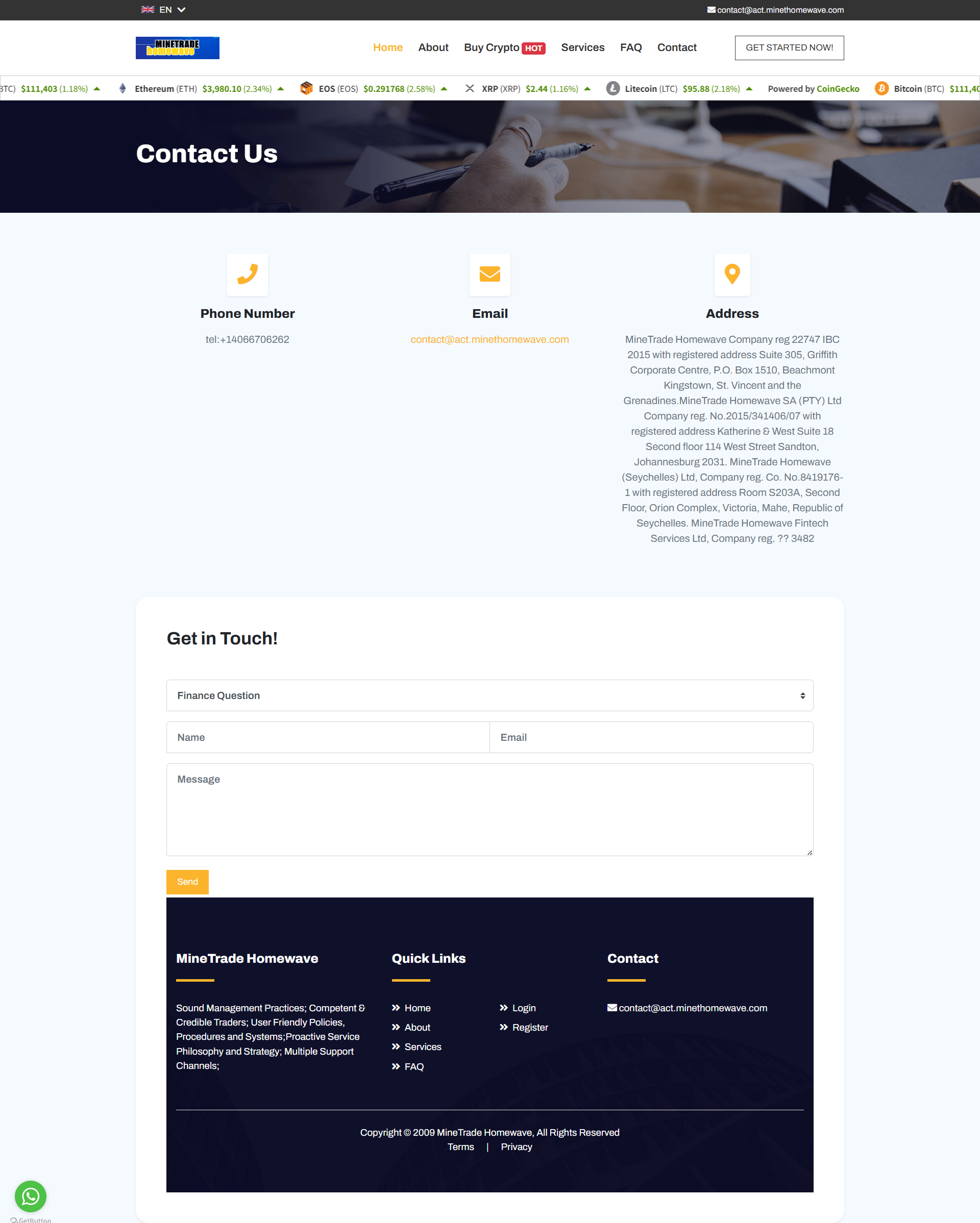 Broker Official Website