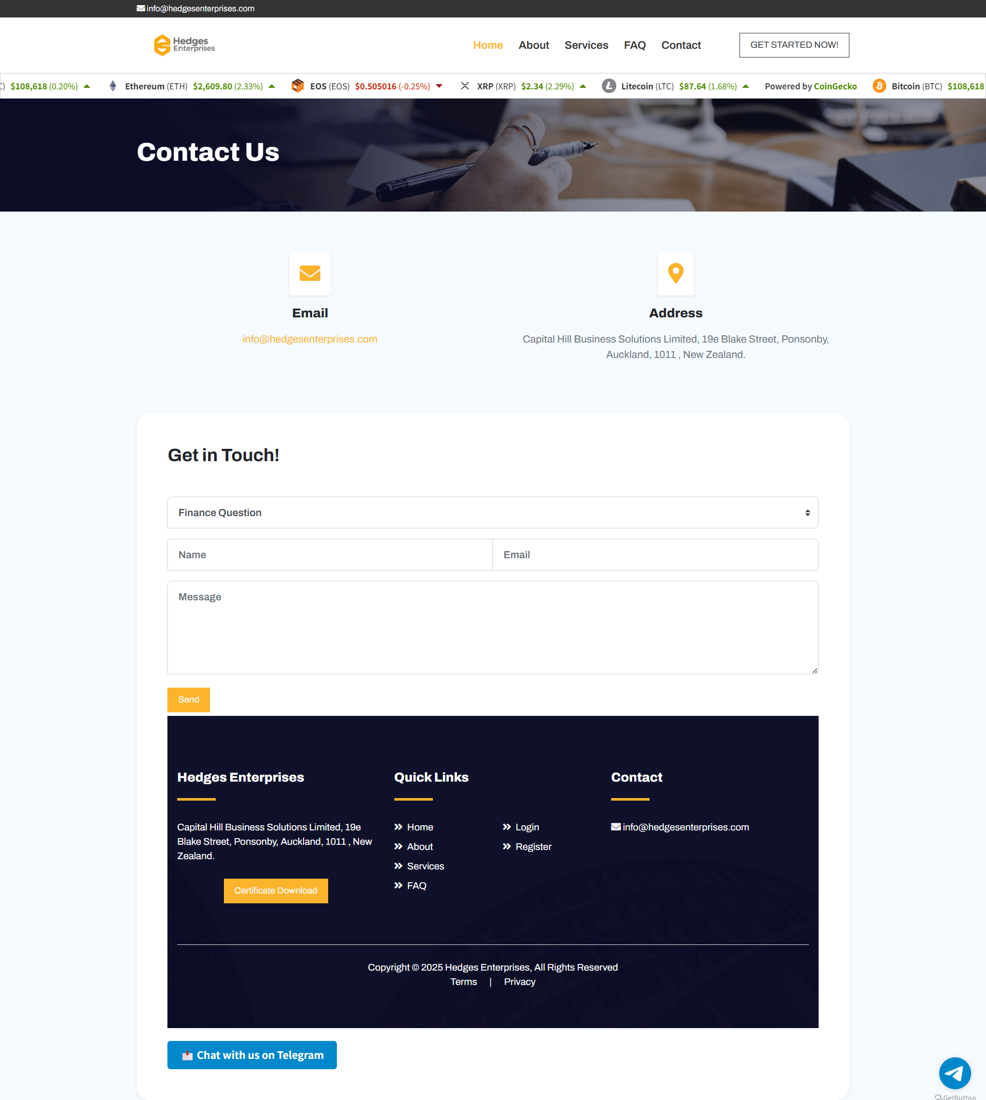 Broker Official Website